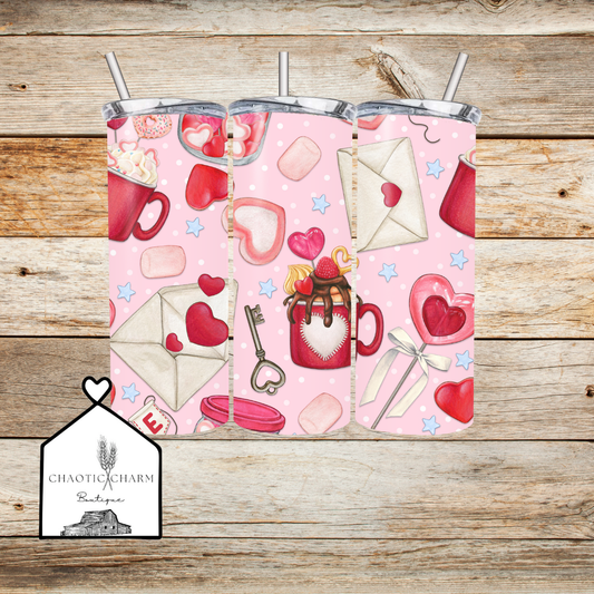 Valentines 20oz tumbler